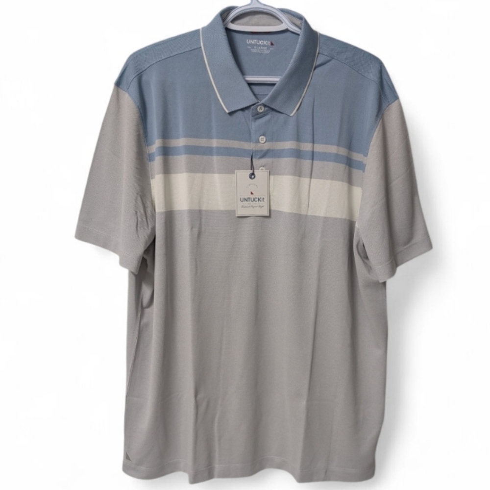 "New!" UntackIt Bailey Polo Shirt